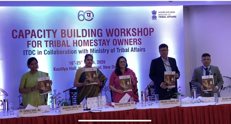 ITDC & Ministry of Tribal Affairs inaugurate capacity building program for tribal homestay owners  